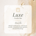 Luxe Candle Bar