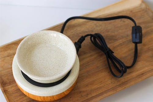 Bamboo Electric Wax Melt Warmers