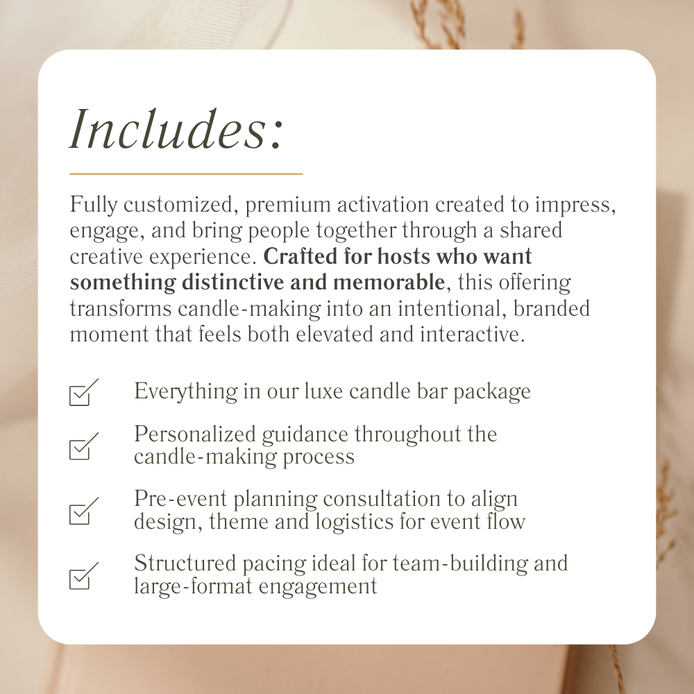 Signature Candle Bar